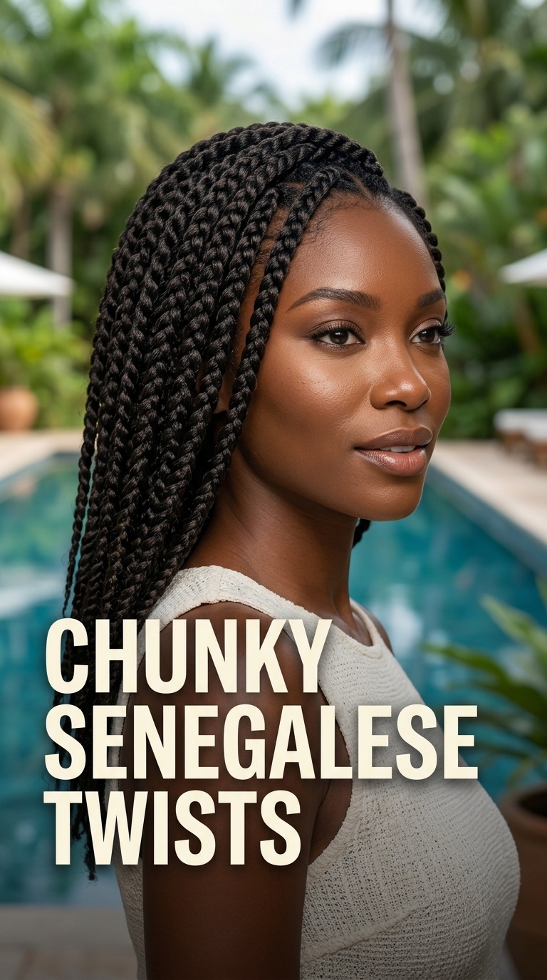 Chunky Senegalese Twists