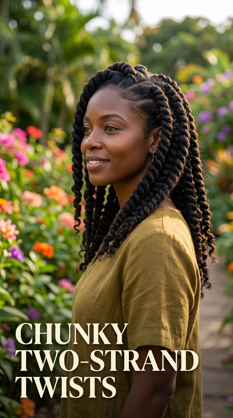Chunky Two-Strand Twists