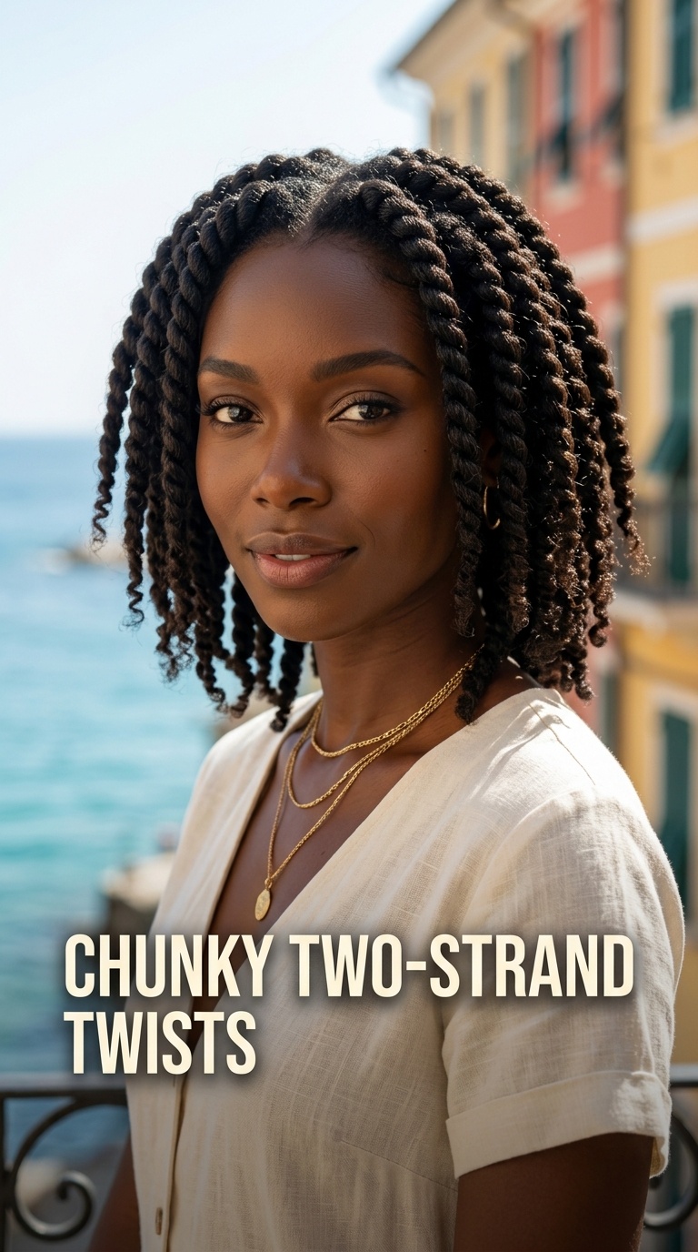 Chunky Two-Strand Twists