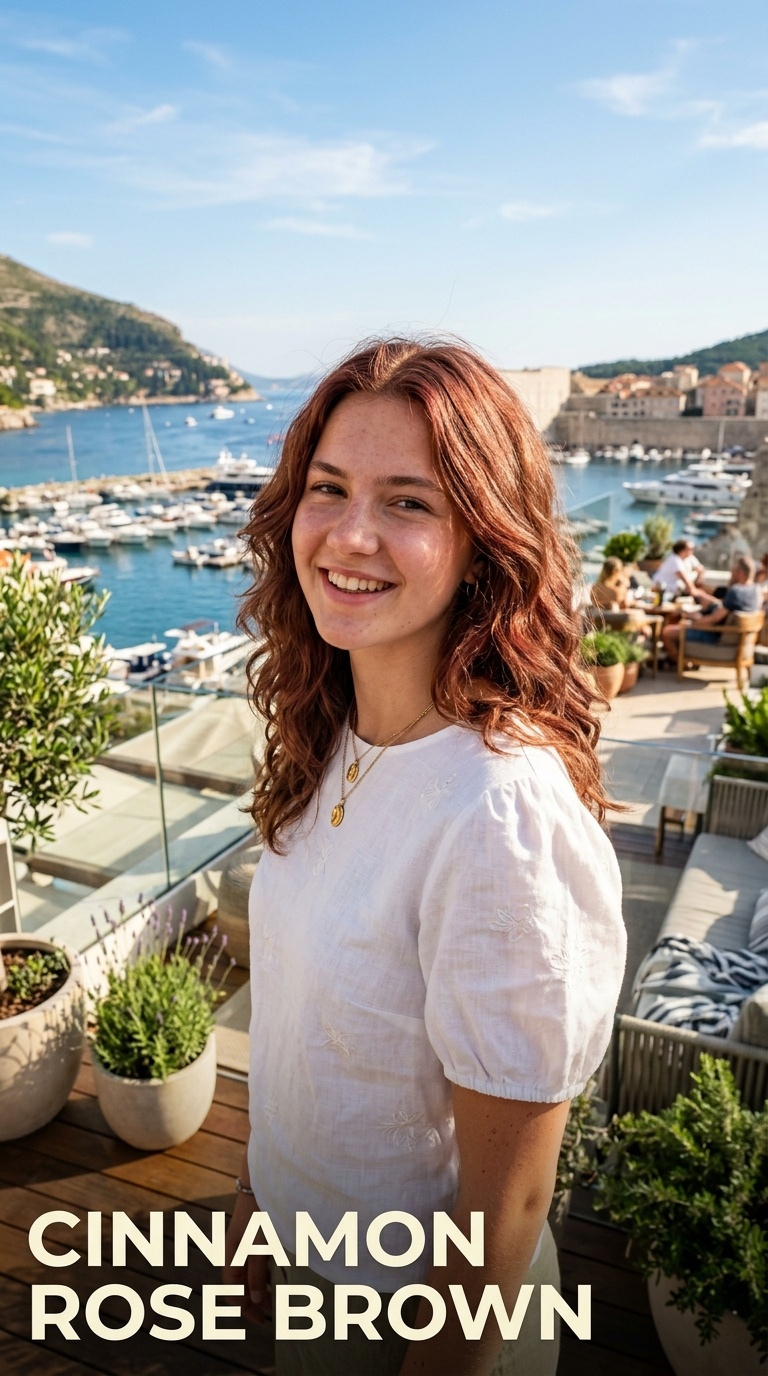 Cinnamon Rose Brown