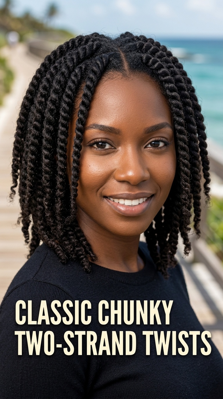 Classic Chunky Two-Strand Twists