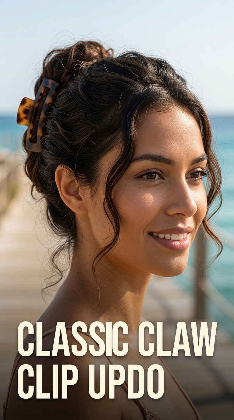 Classic Claw Clip Updo