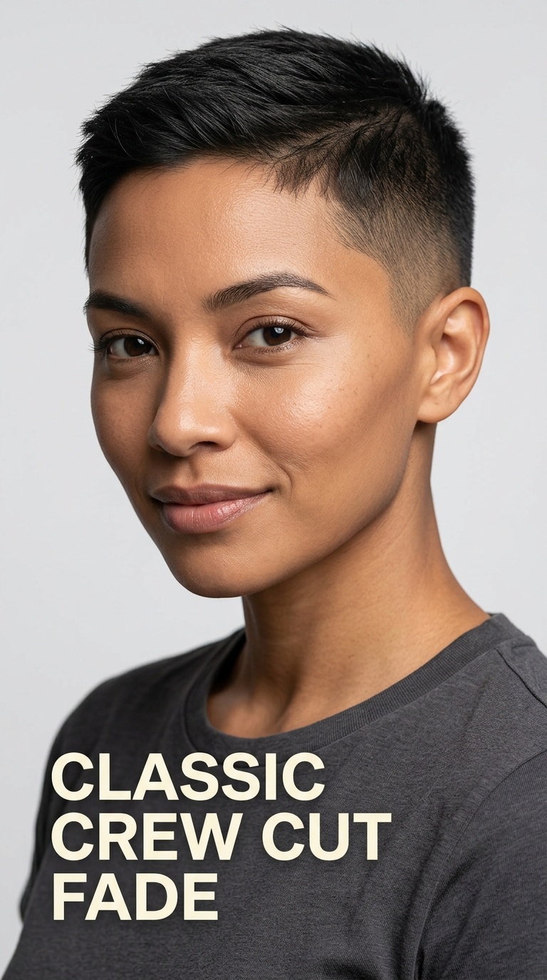 Classic Crew Cut Fade