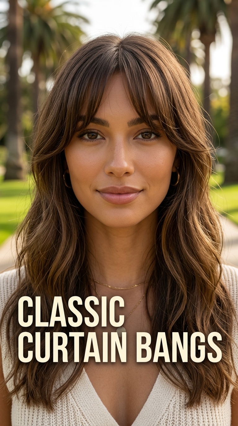 Classic Curtain Bangs