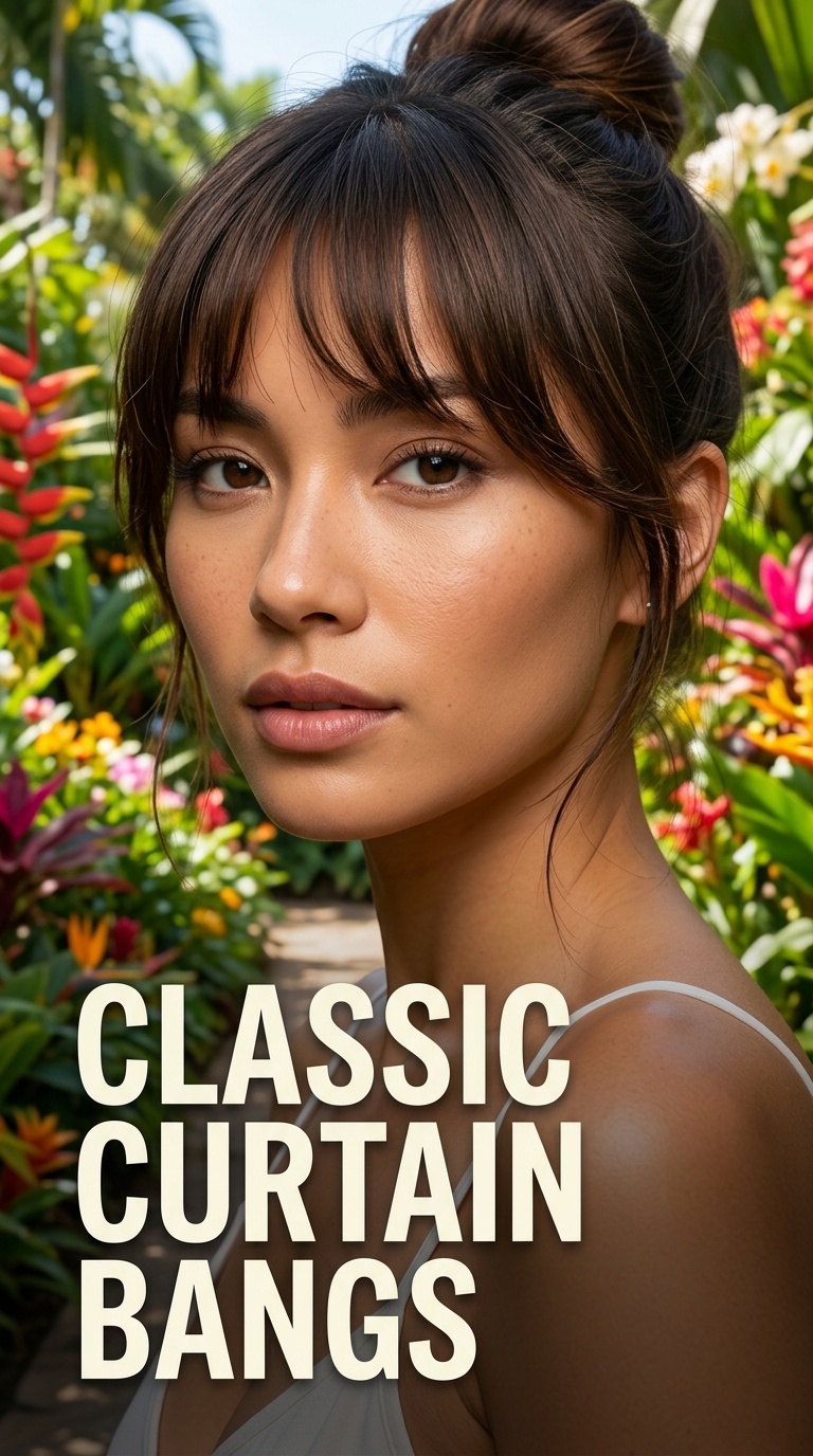 Classic Curtain Bangs