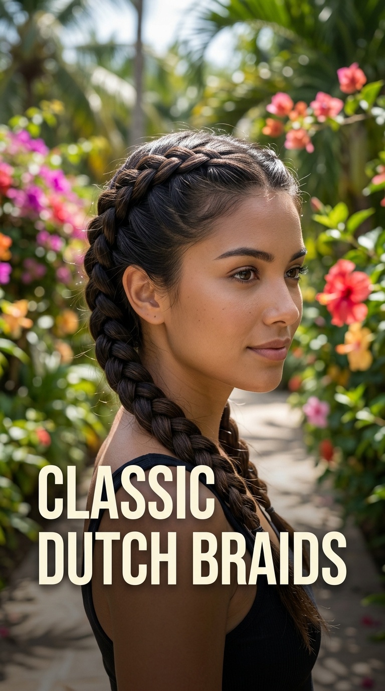 Classic Dutch Braids