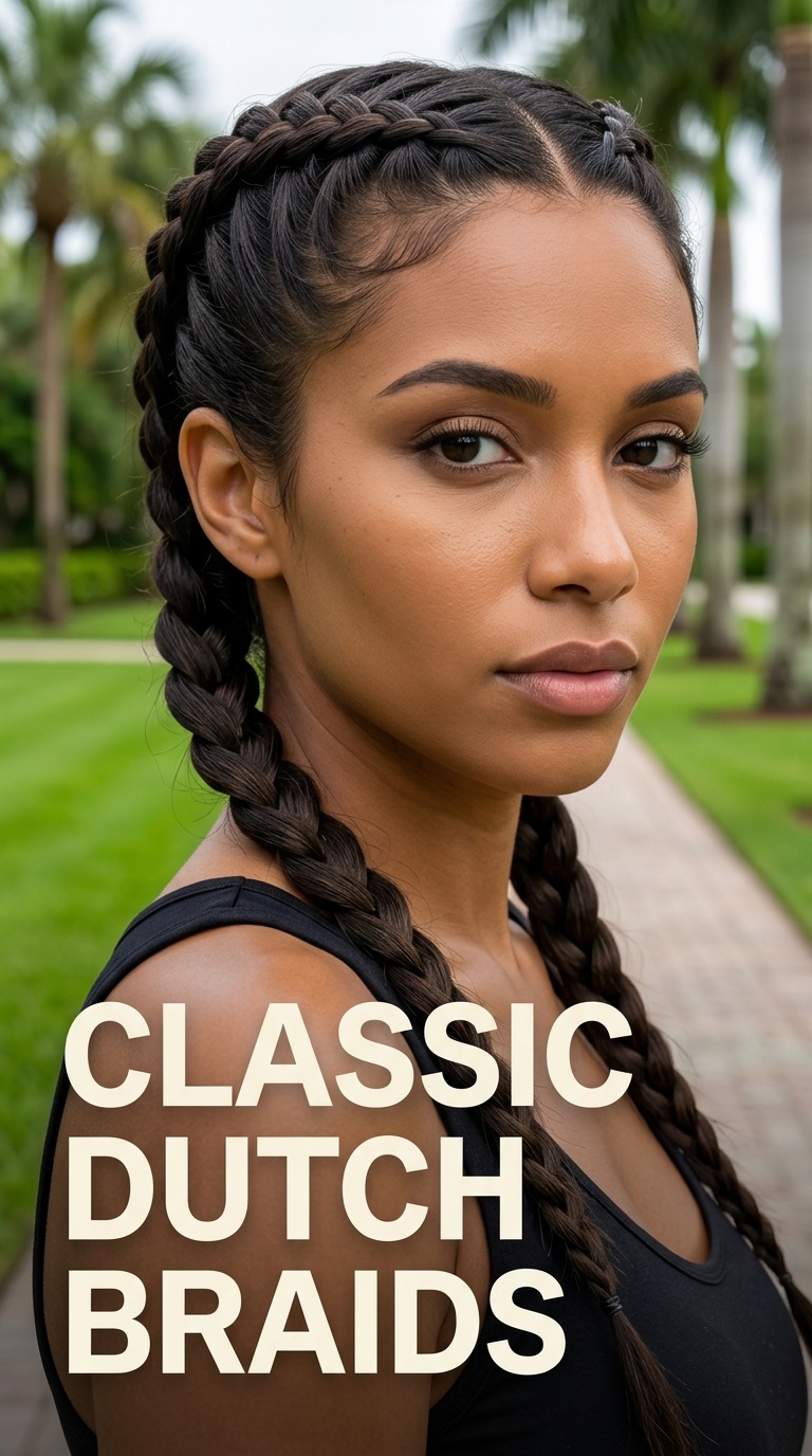 Classic Dutch Braids