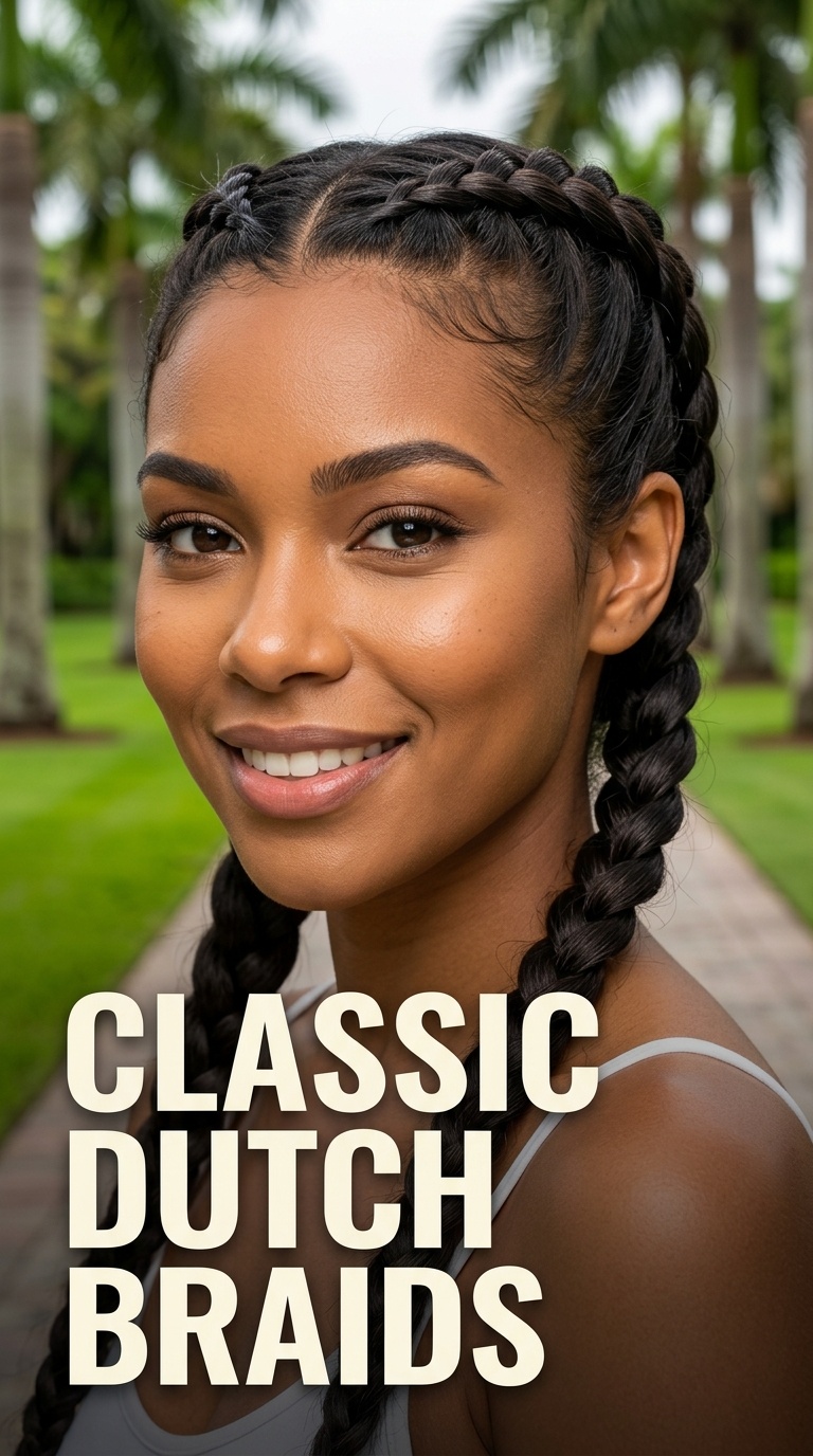 Classic Dutch Braids