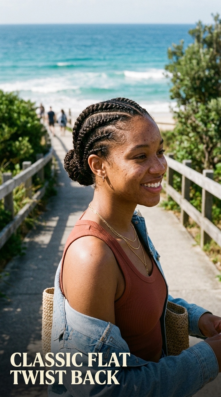 Classic Flat Twist Back
