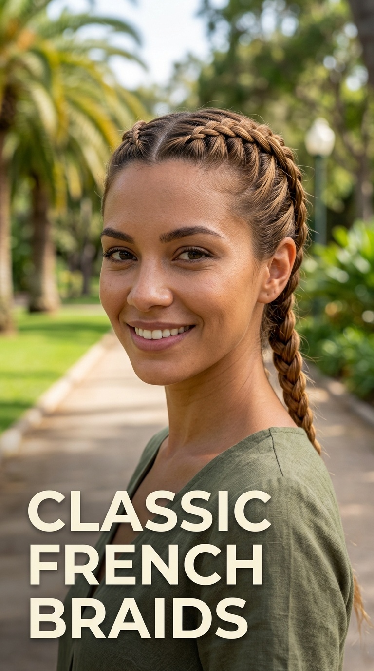 Classic French Braids