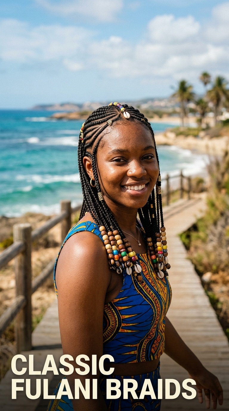 Classic Fulani Braids