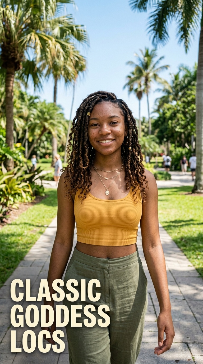 Classic Goddess Locs