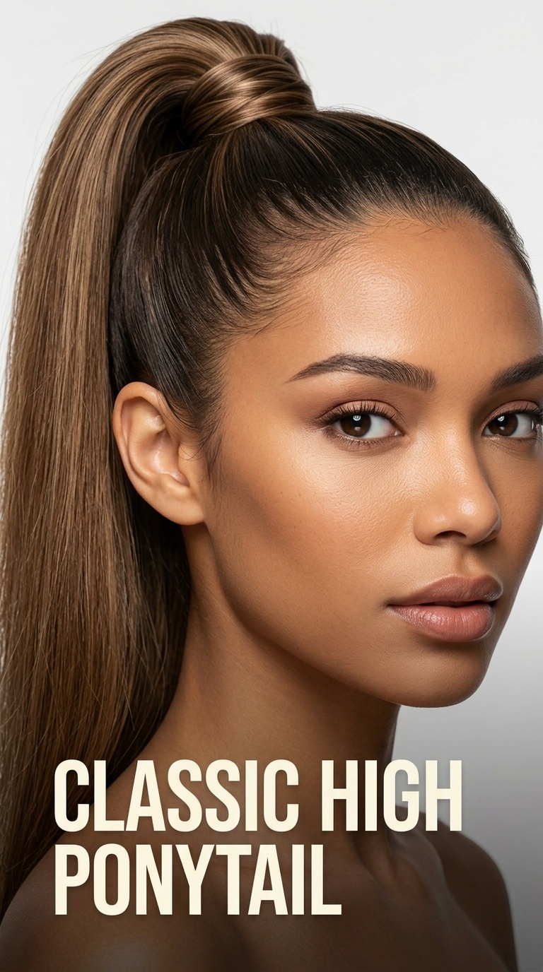 Classic High Ponytail