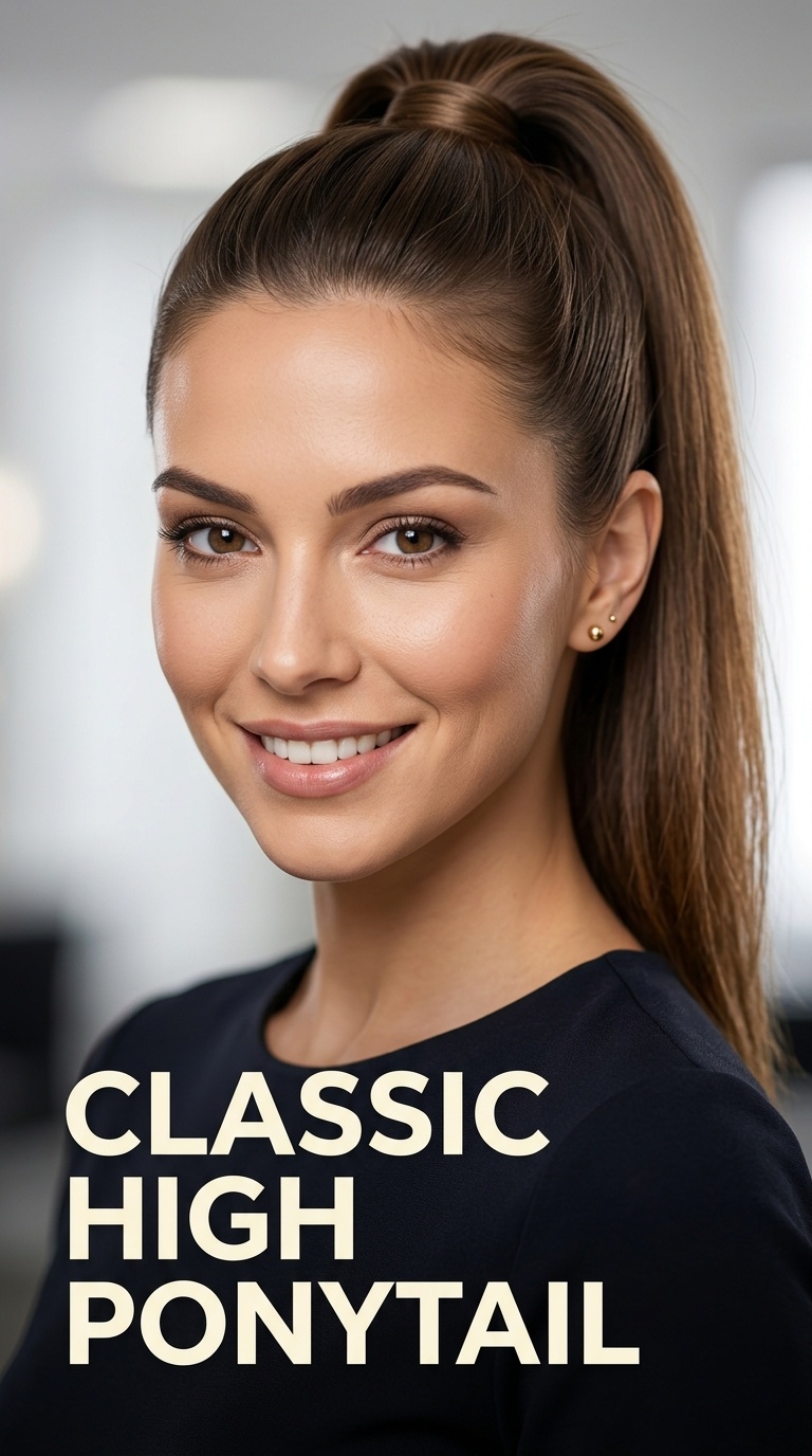 Classic High Ponytail