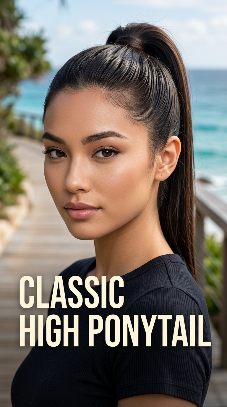 Classic High Ponytail