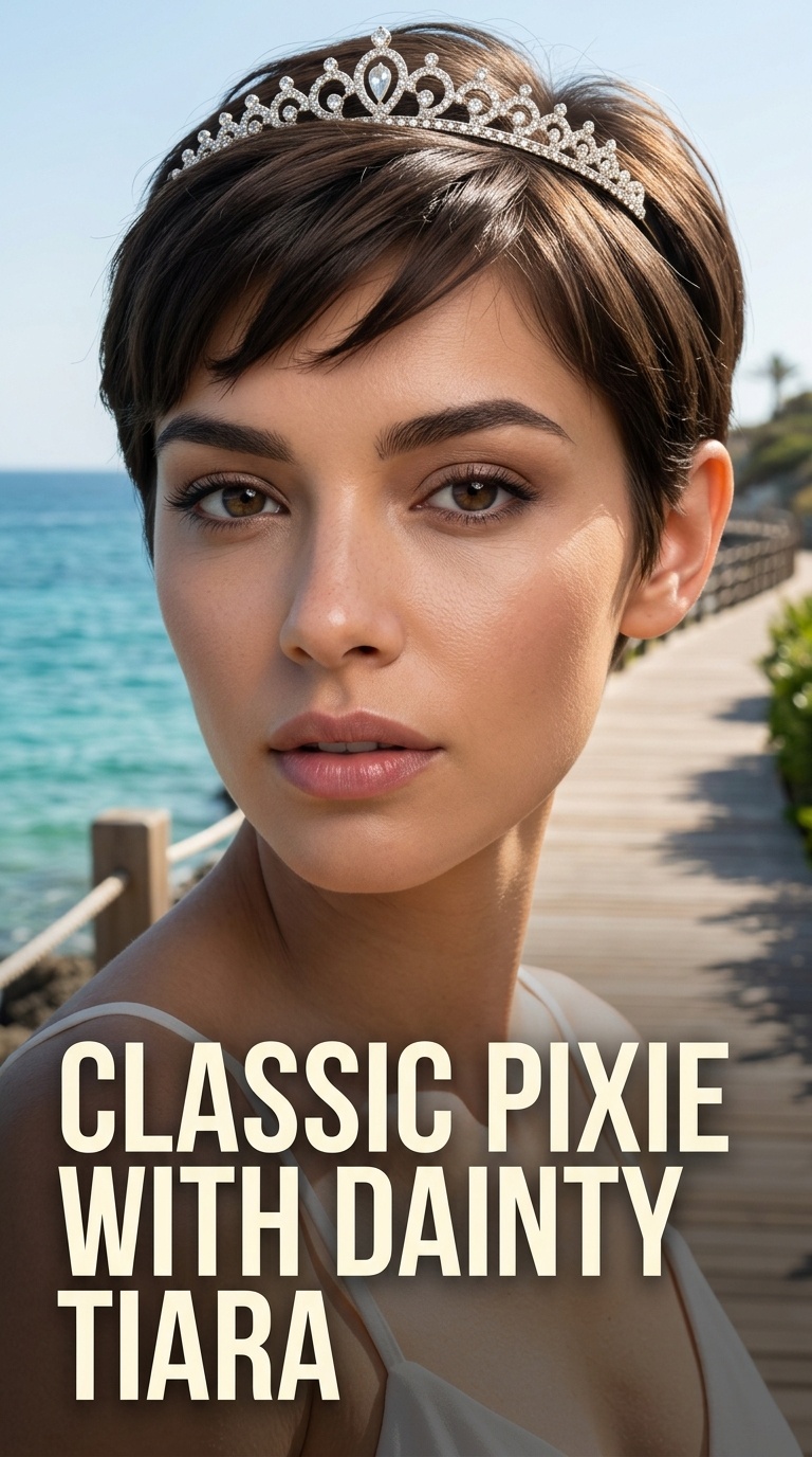 Classic Pixie with Dainty Tiara