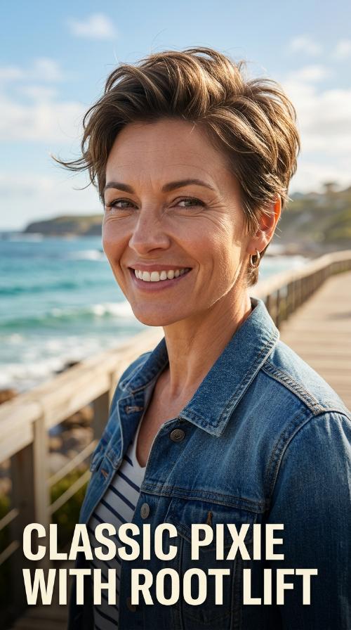 Classic Pixie with Root Lift