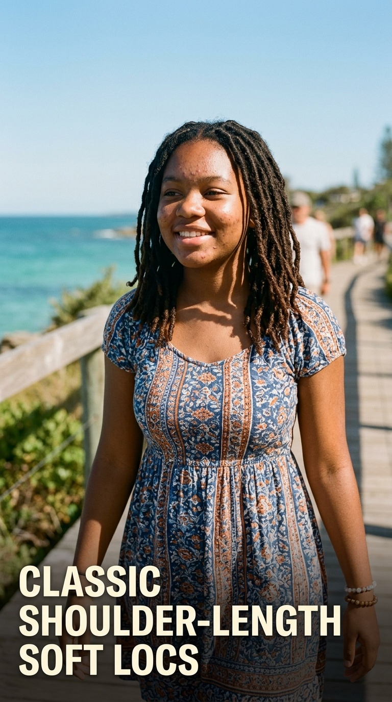 Classic Shoulder-Length Soft Locs