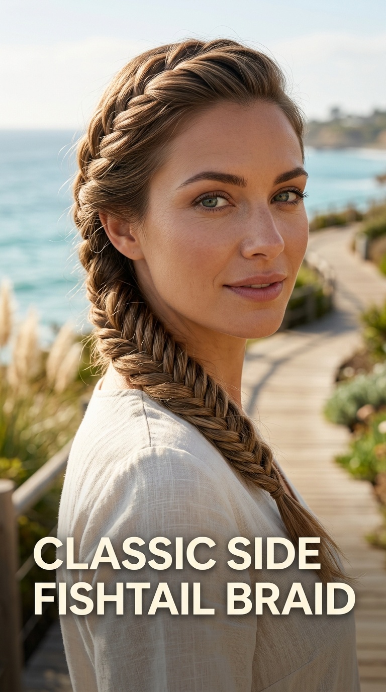 Classic Side Fishtail Braid