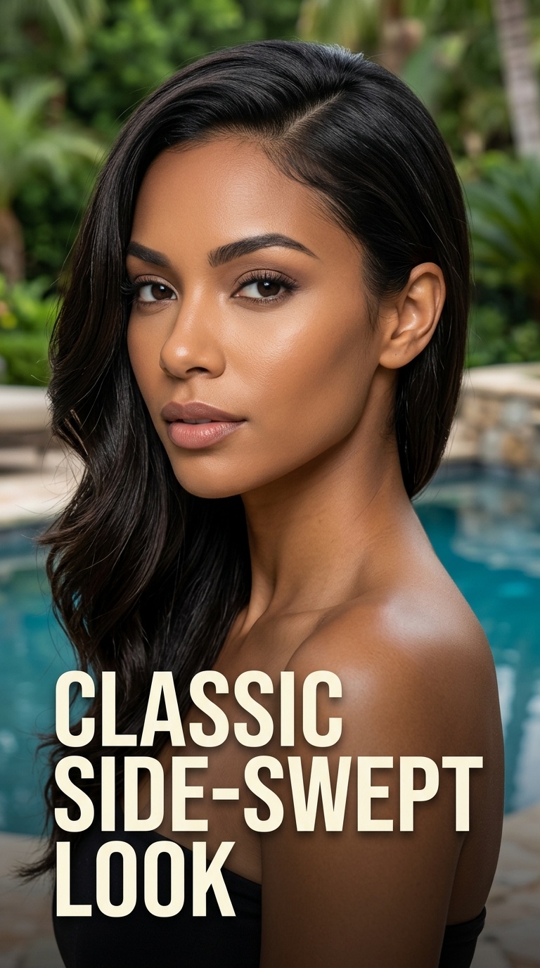 Classic Side-Swept Look