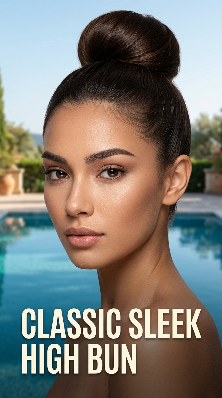 Classic Sleek High Bun