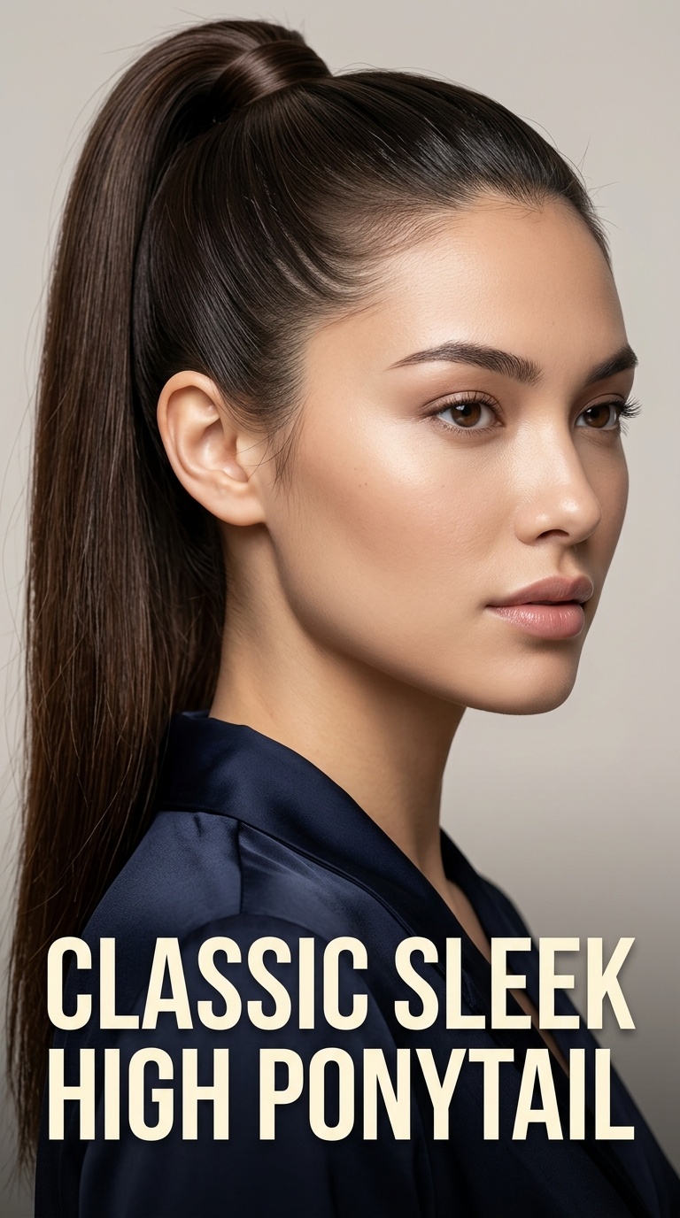 Classic Sleek High Ponytail