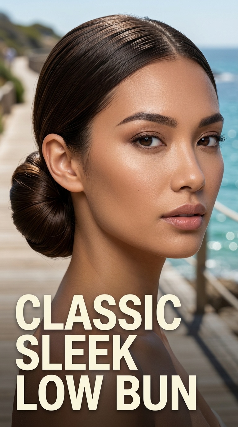 Classic Sleek Low Bun
