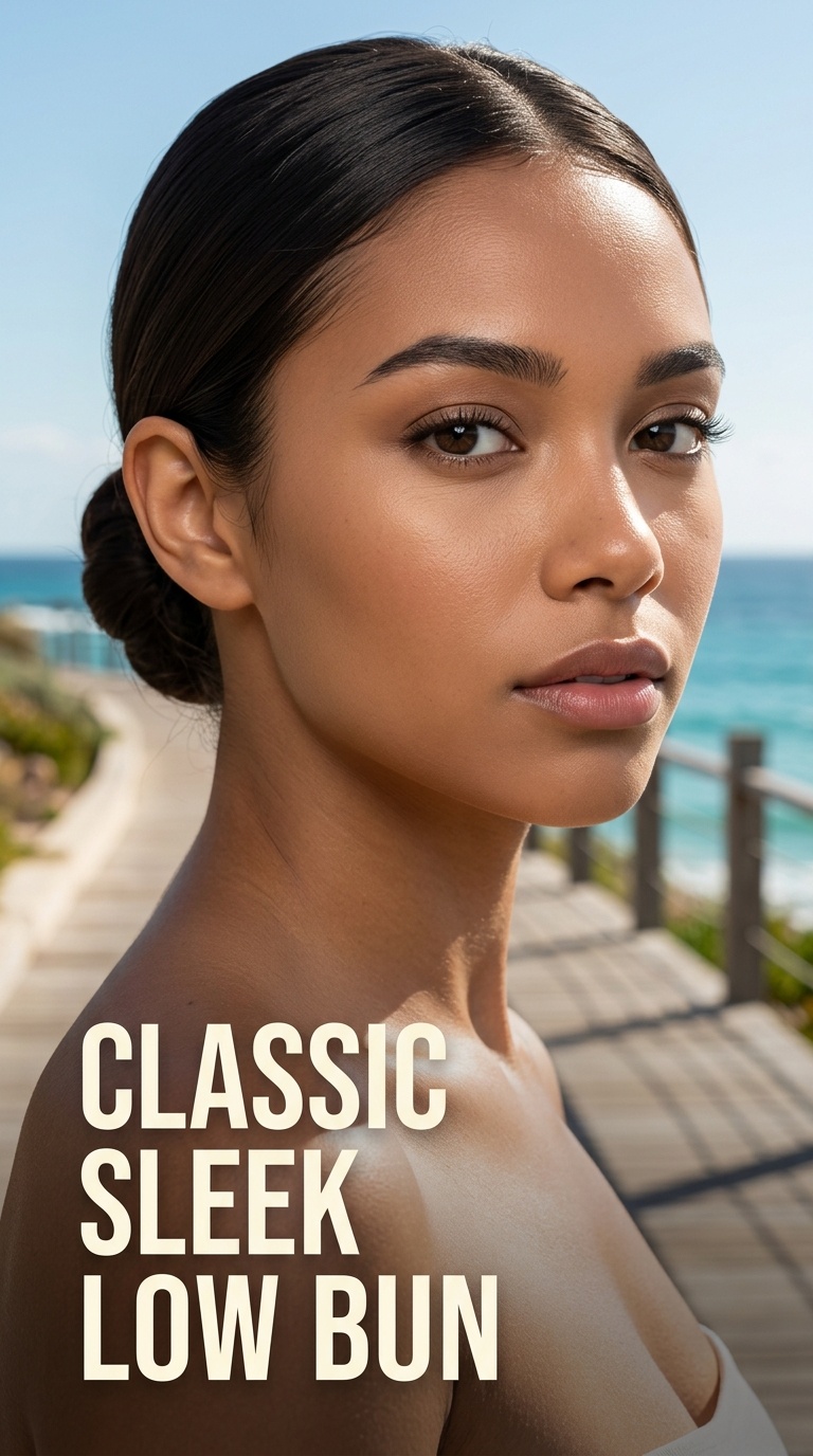 Classic Sleek Low Bun