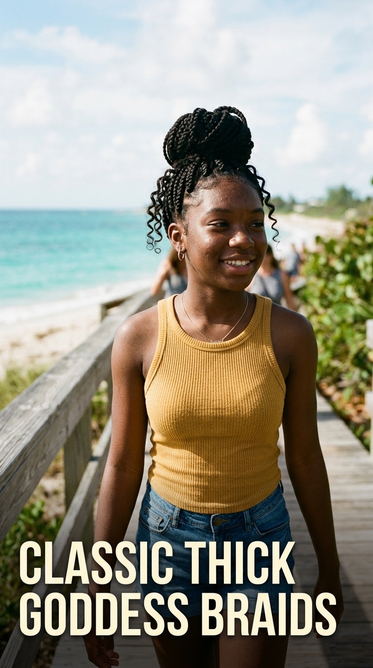 Classic Thick Goddess Braids