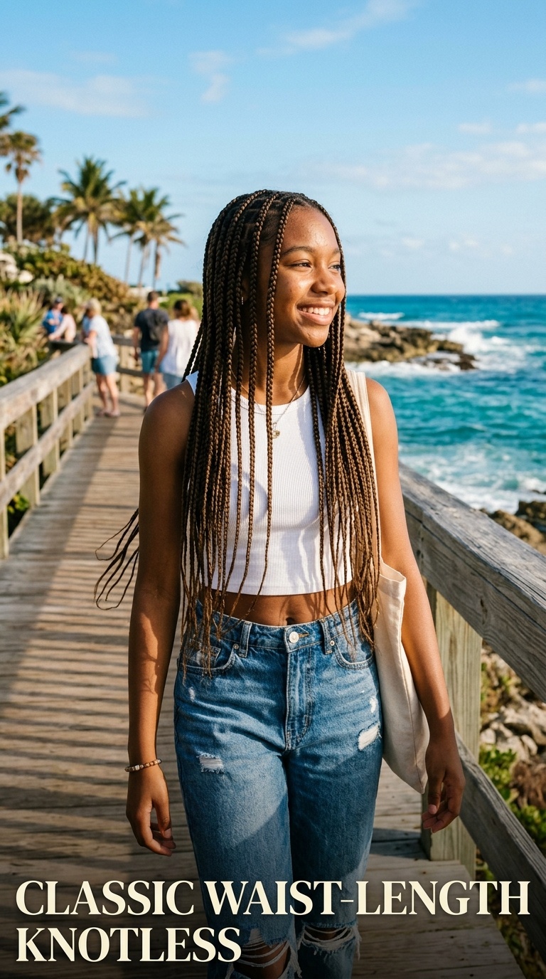 Classic Waist-Length Knotless