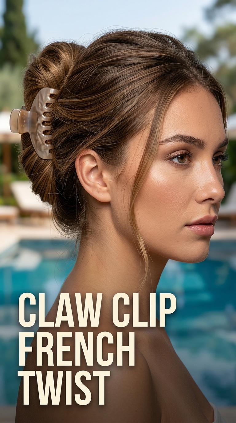 Claw Clip French Twist