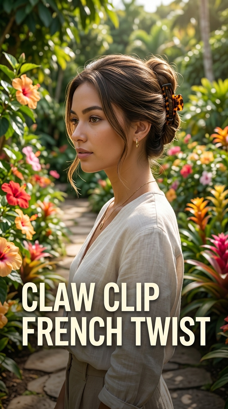 Claw Clip French Twist