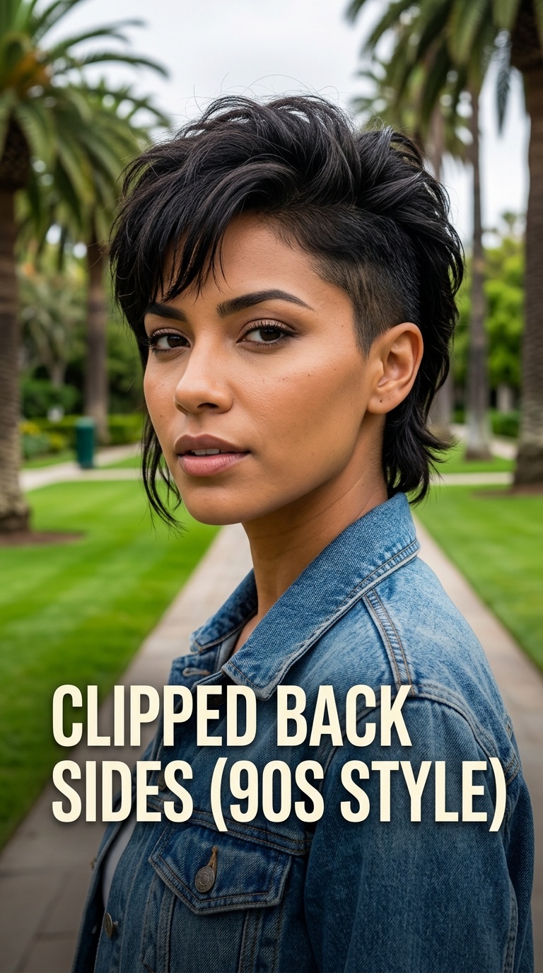 Clipped Back Sides (90s Style)