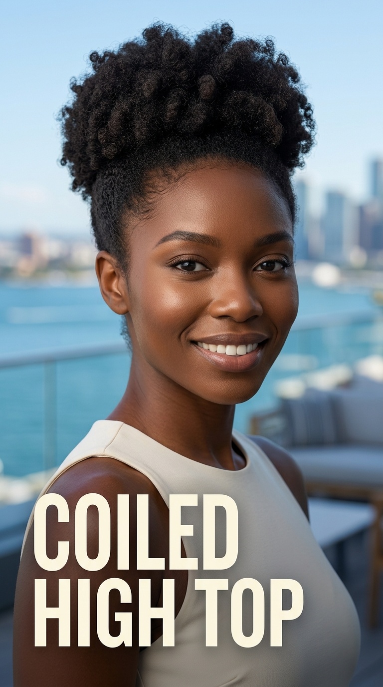 Coiled High Top