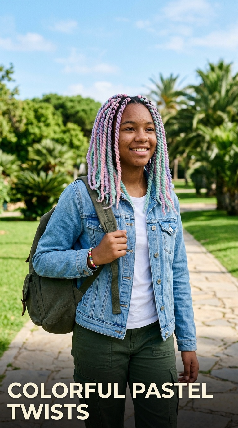 Colorful Pastel Twists