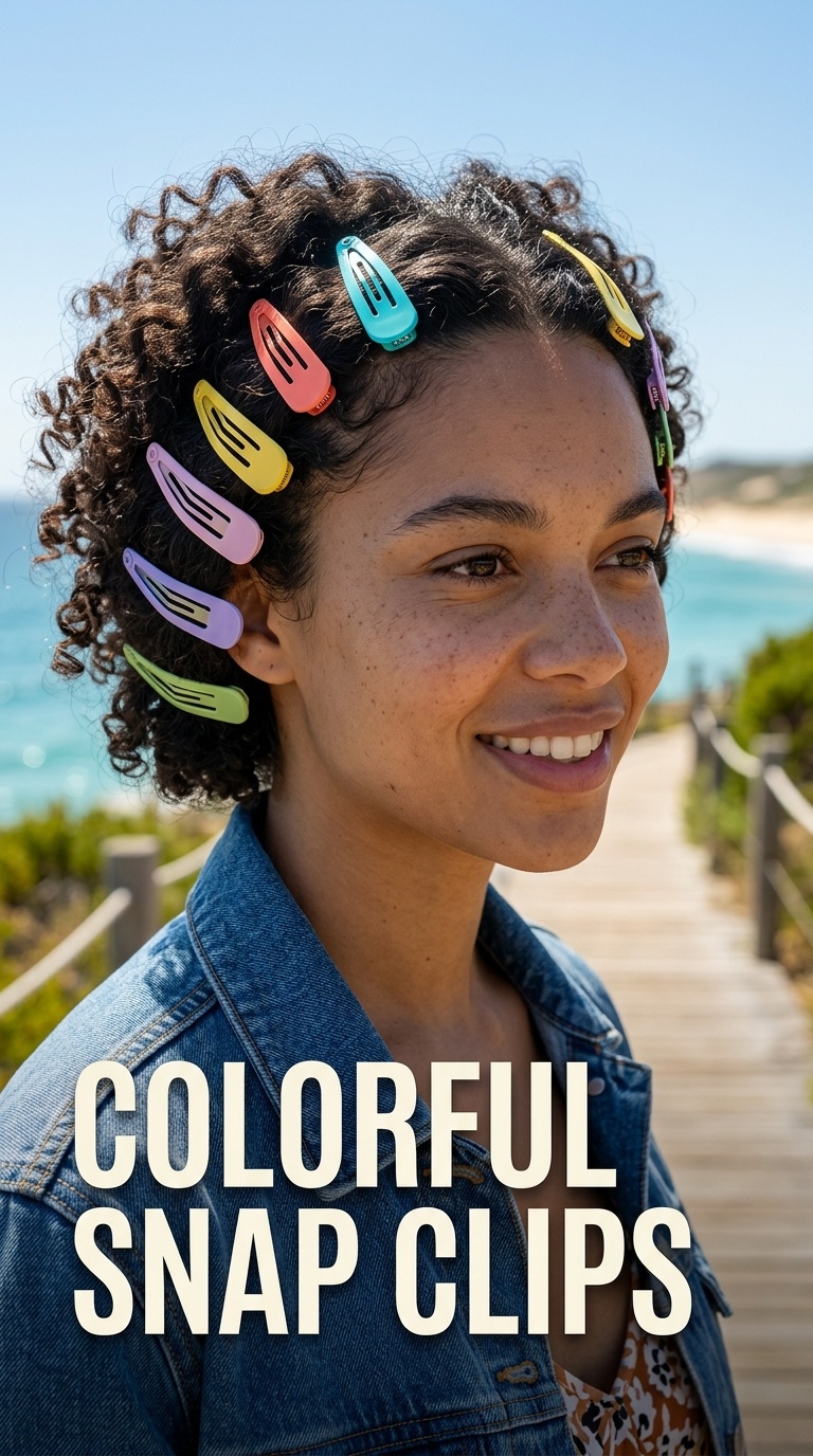 Colorful Snap Clips