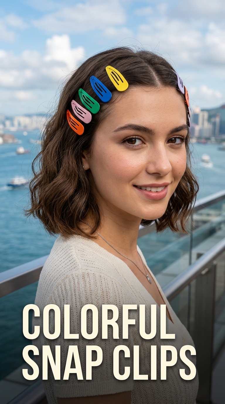 Colorful Snap Clips