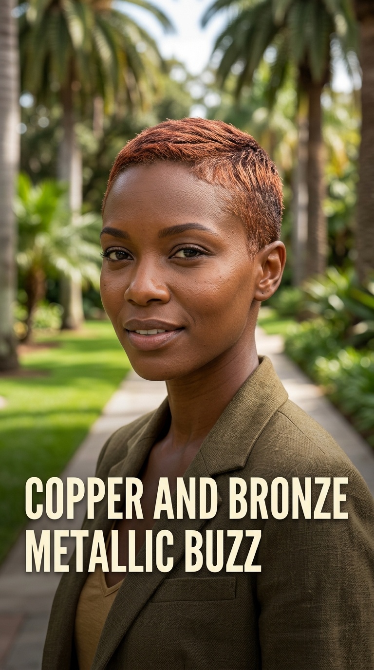 Copper and Bronze Metallic Buzz