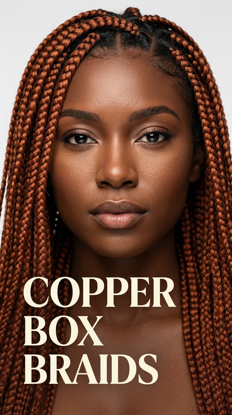 Copper Box Braids