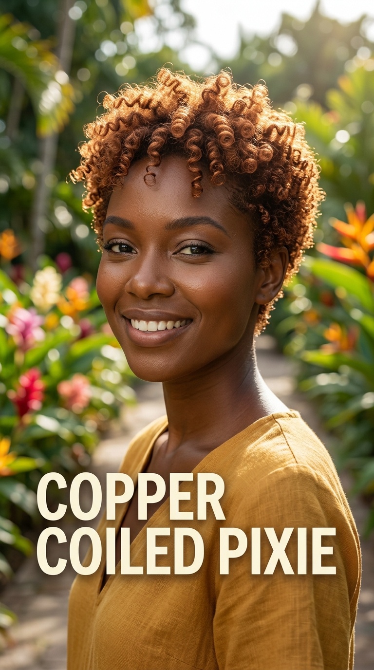Copper Coiled Pixie