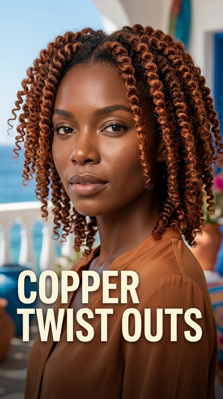 Copper Twist Outs