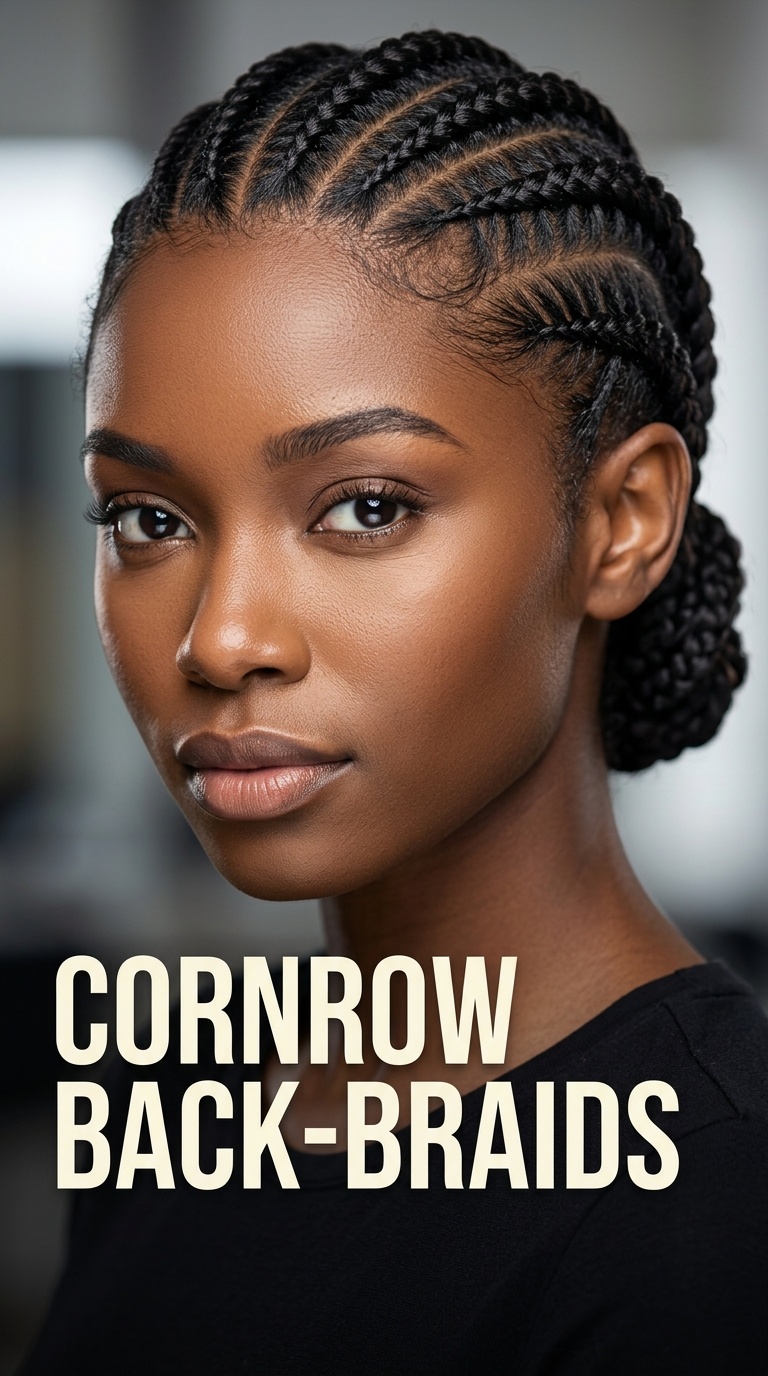 Cornrow Back-Braids