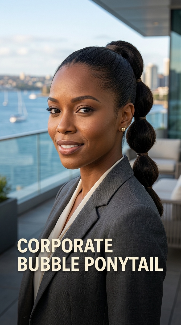 Corporate Bubble Ponytail