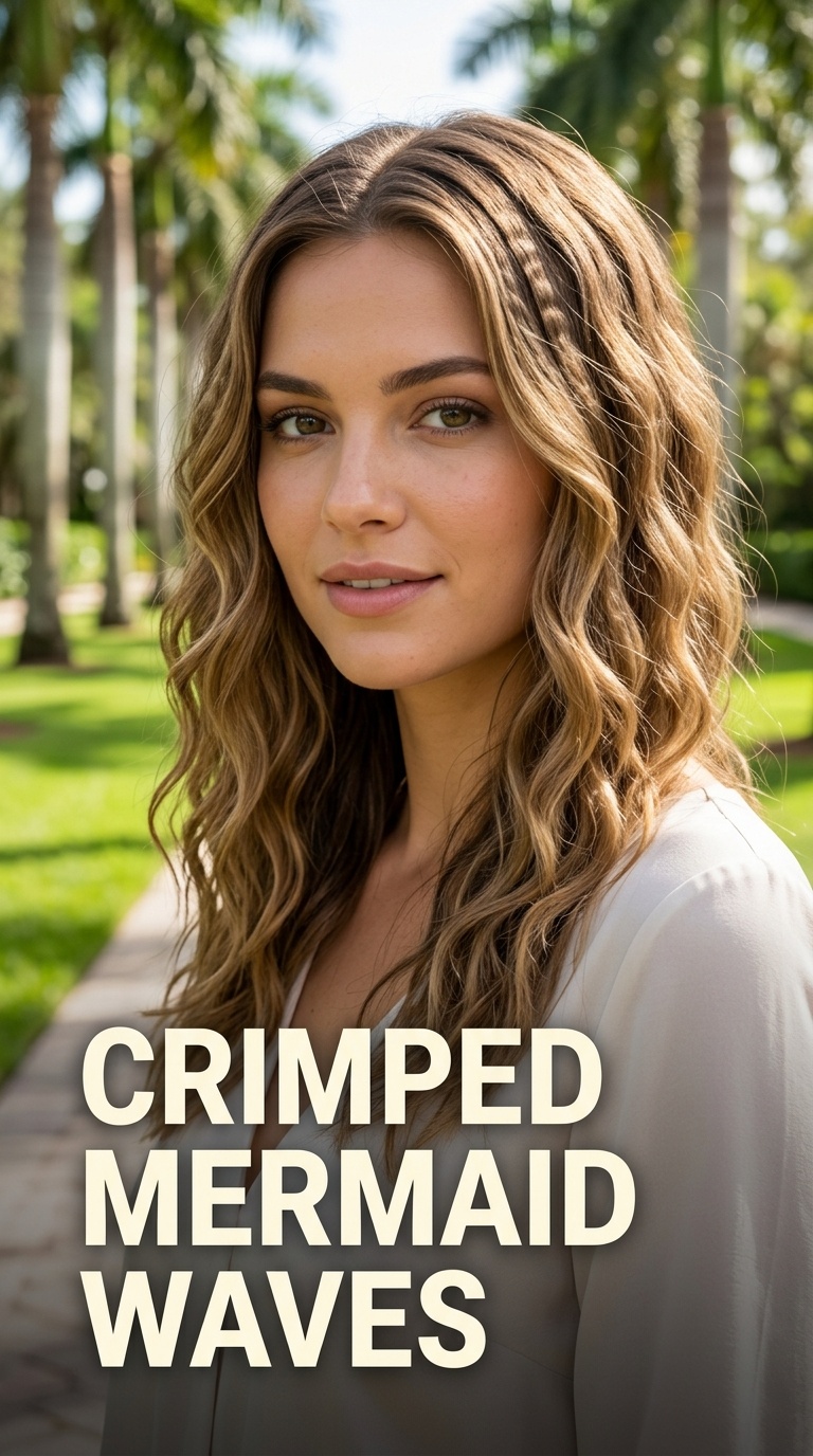Crimped Mermaid Waves