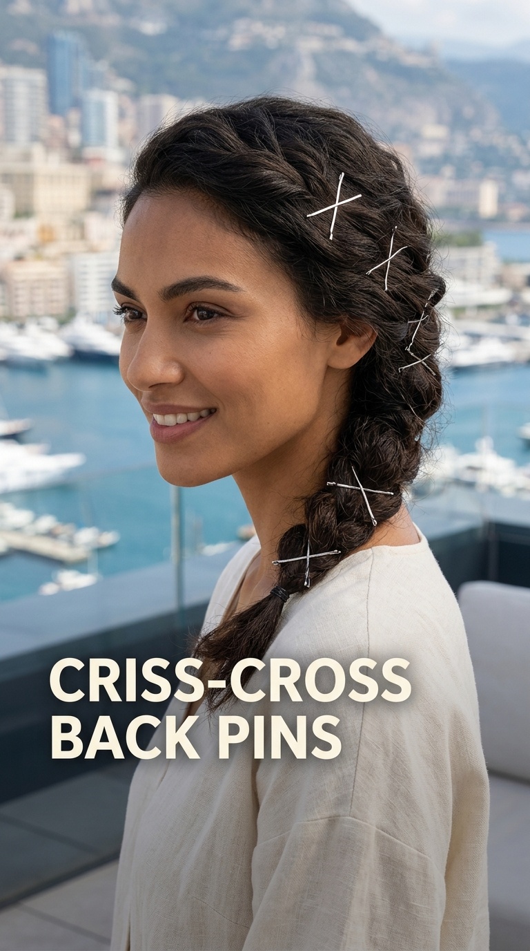 Criss-Cross Back Pins