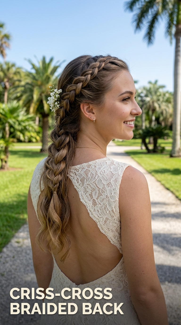 Criss-Cross Braided Back