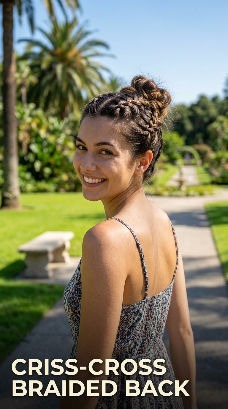 Criss-Cross Braided Back