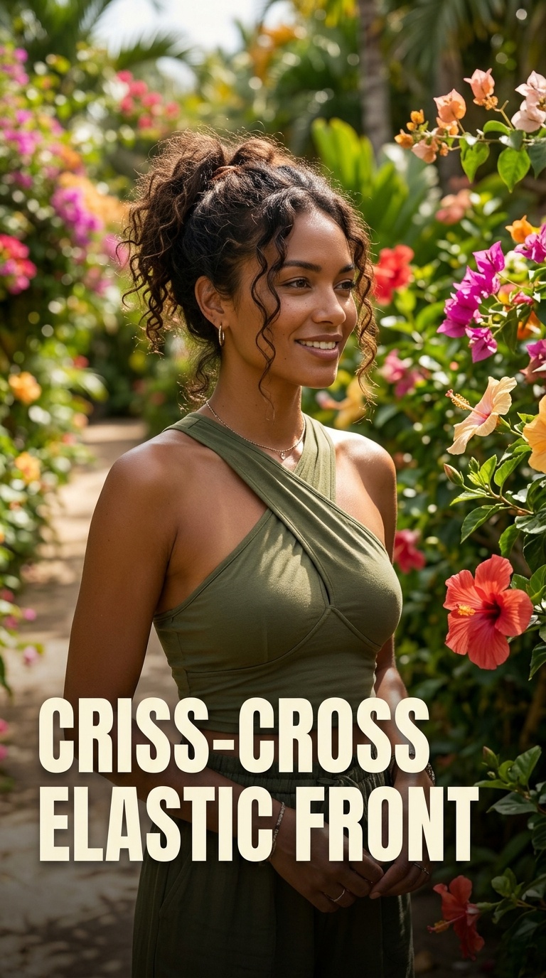 Criss-Cross Elastic Front