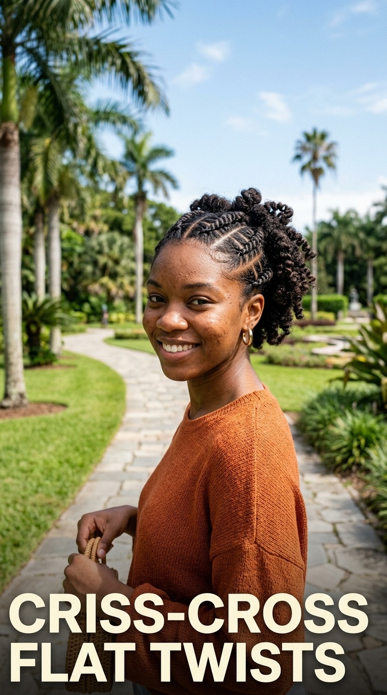 Criss-Cross Flat Twists