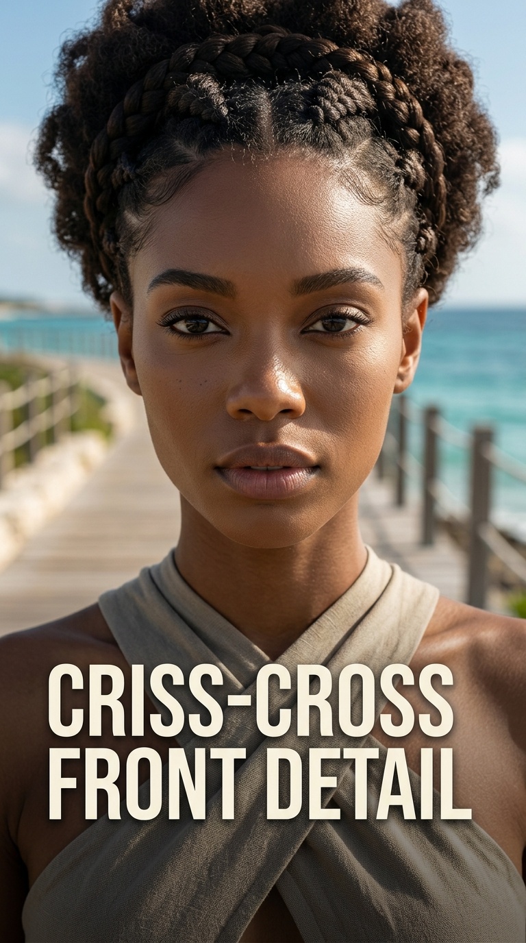 Criss-Cross Front Detail